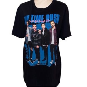 Big Time Rush “Can’t Get Enough” 2023 N. American Concert Tour T-Shirt BLK SZ LG
